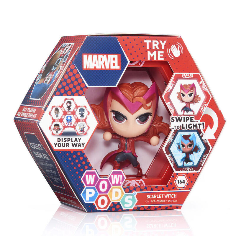 Figura led wow! scarlet witch marvel