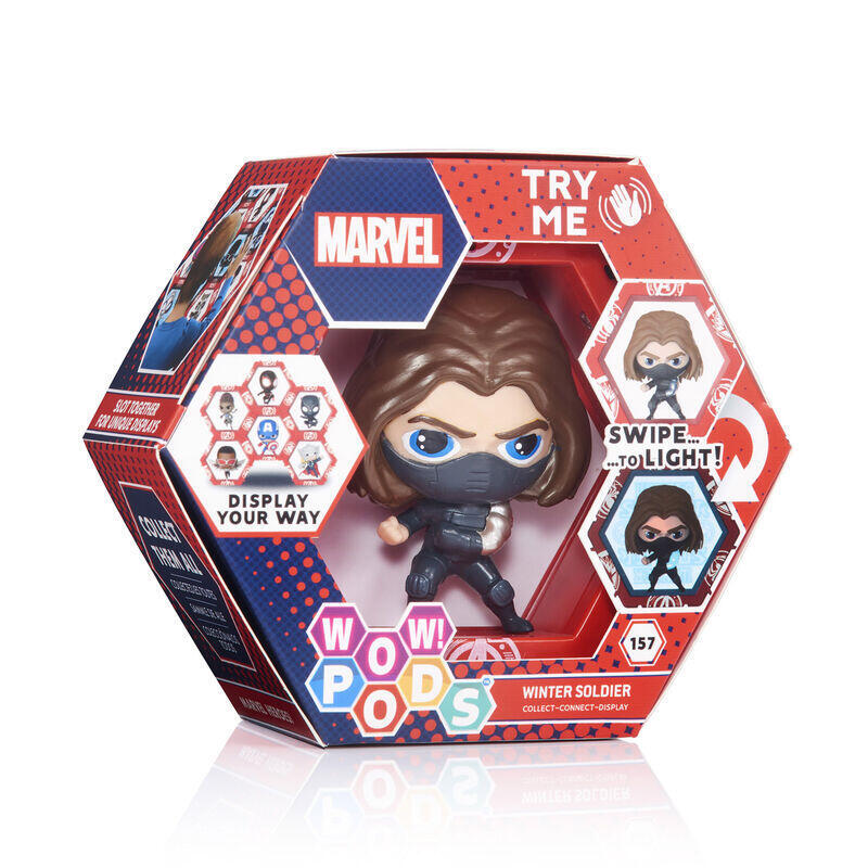 Figura led wow! winter soldier marvel
