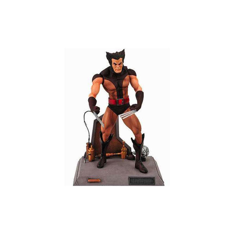 Figura lobezno desenmascarado marvel select 18cm