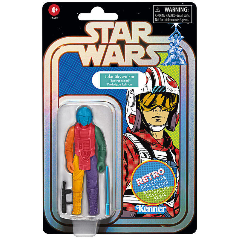Figura luke skywalker retro colecction star wars 9,5cm