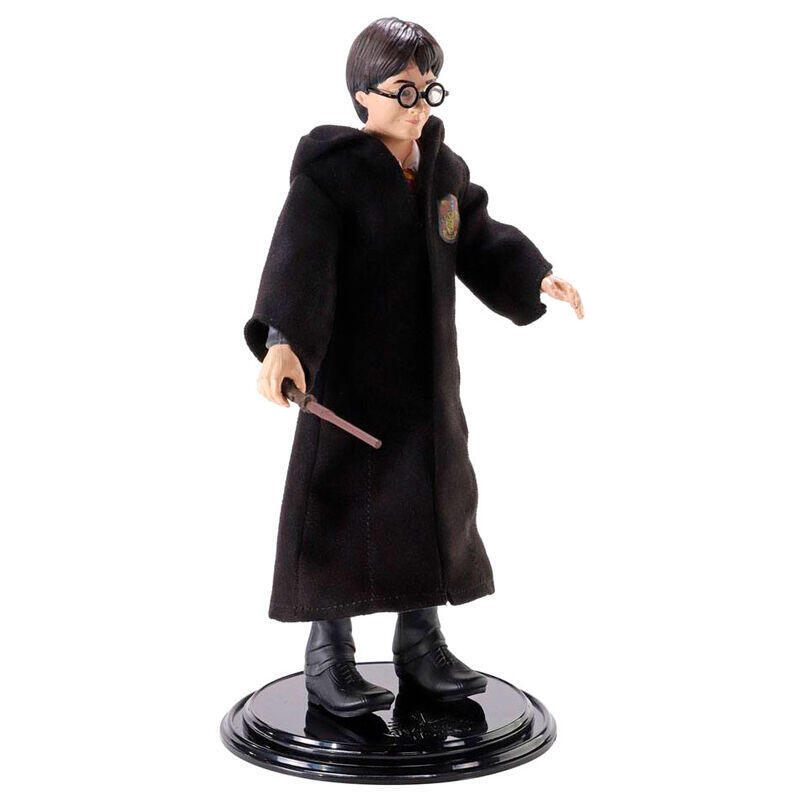 Figura maleable bendyfigs harry con varita harry potter 19cm