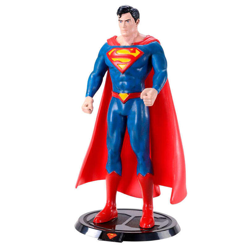 Figura maleable bendyfigs superman dc comics 19cm