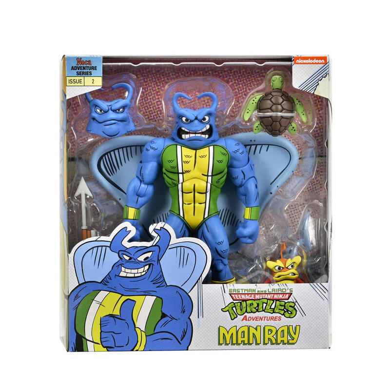 Figura man ray scale action fig. 17 cm teenage mutant ninja turtles (archie comics)