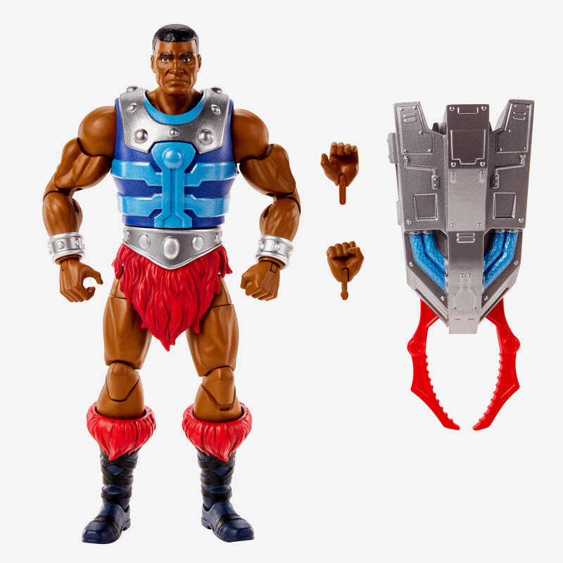 Figura mattel masters of the universe masterverse clamp champ, hlb51