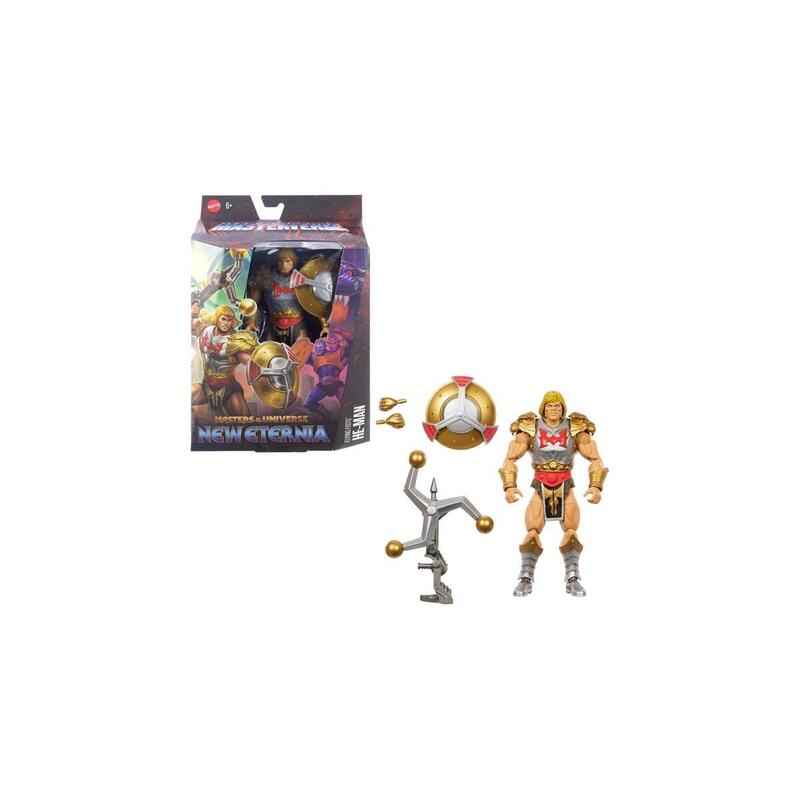 Figura  mattel masters of the universe masterverse new eternia flying fists he-man jbp75