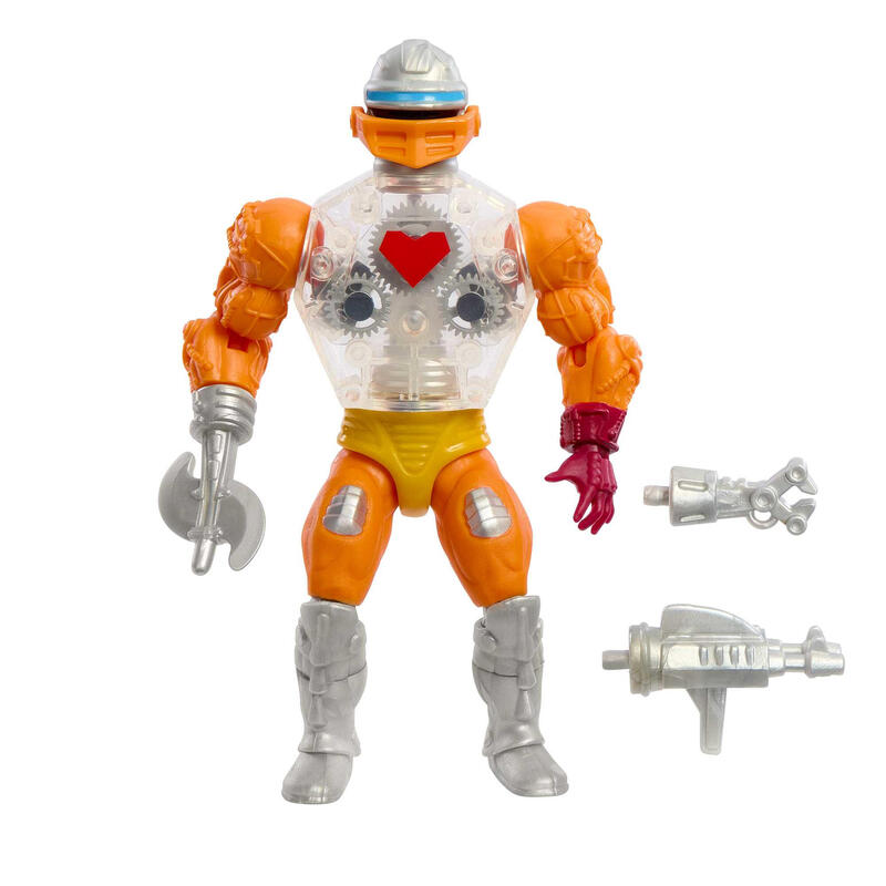 Figura mattel masters of the universe origins figura de acción mini comic roboto (14cm)