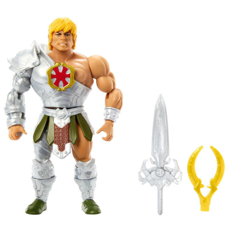 Figura mattel masters of the universe origins figura de acción snake armor he-man (14cm)