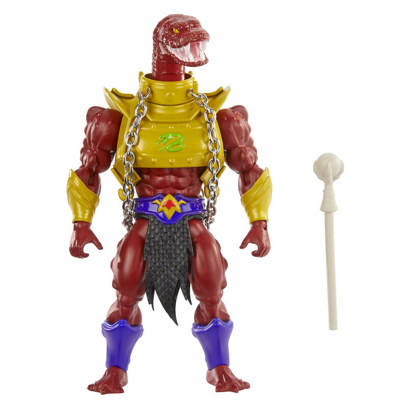 Figura  mattel masters of the universe origins snake men vypor de juguete 14 cm hyd42