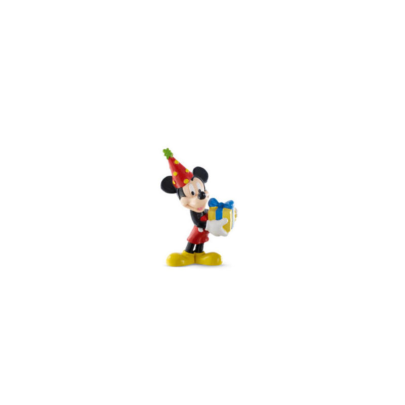 Figura mickey cumpleaÑos disney 7cm