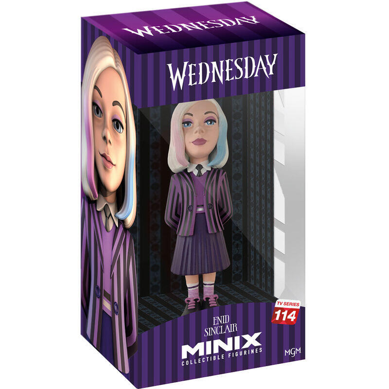 Figura minix enid sinclair addams wednesday 12cm