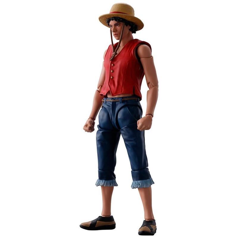 Figura monkey d. luffy fig. 14,5 cm one piece netflix series sh figuarts