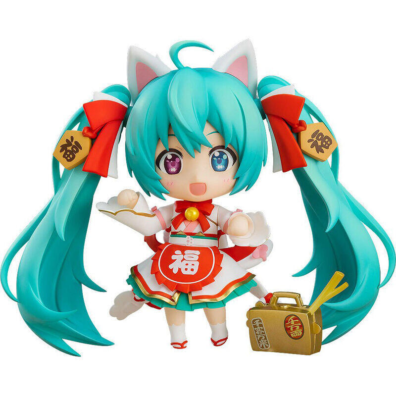 Figura nendoroid hatsune miku maneki miku hatsune miku 10cm