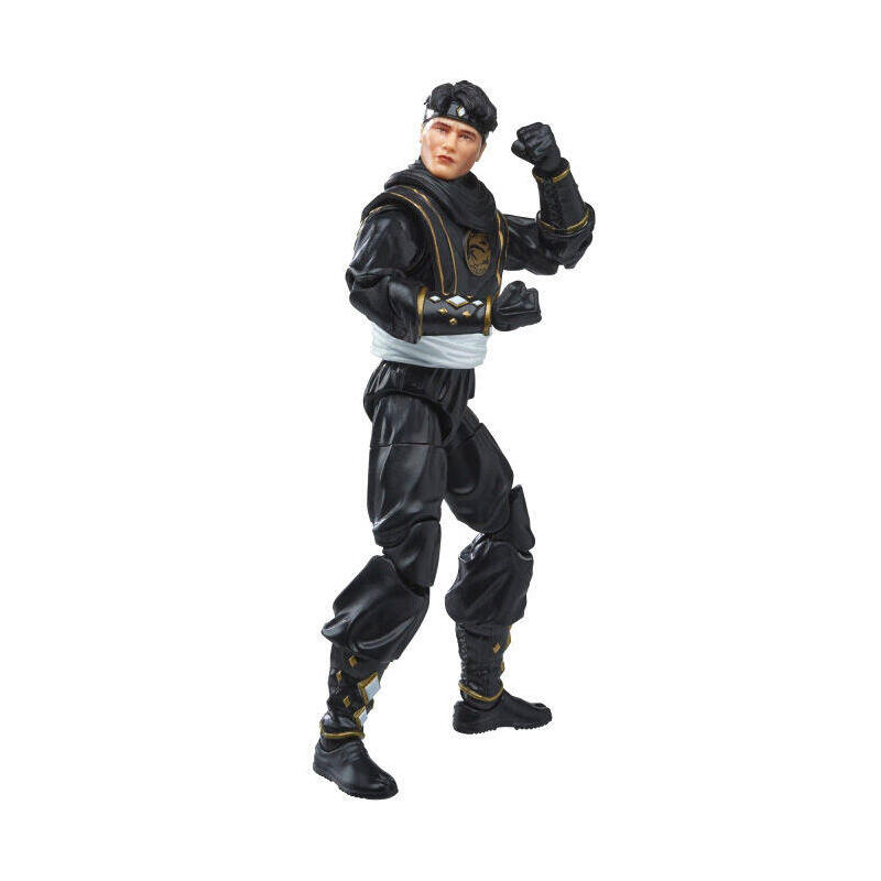 Figura ninja black ranger power rangers lightning collection 15cm