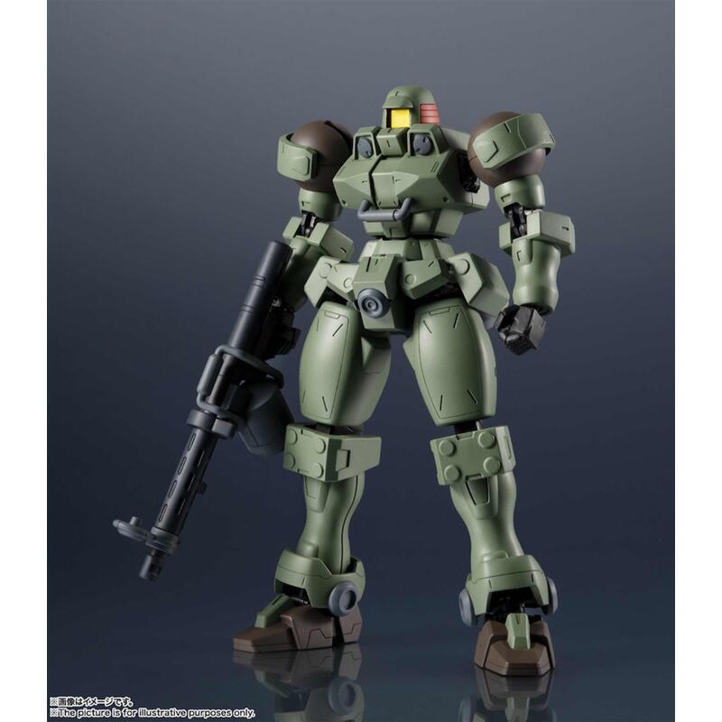 Figura oz-06ms leo figura 15 cm mobile suit gundam wing gundam universe