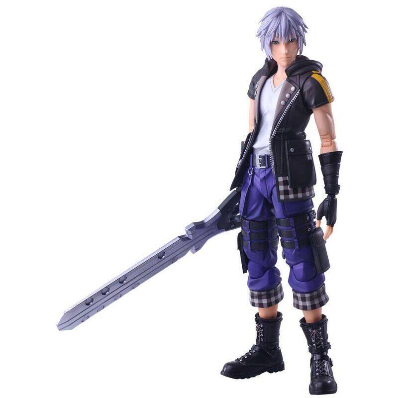 Figura play arts kai action riku ver.2 g kingdom hearts iii disney 24cm