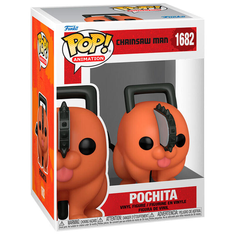 Figura pop chainsaw man pochita