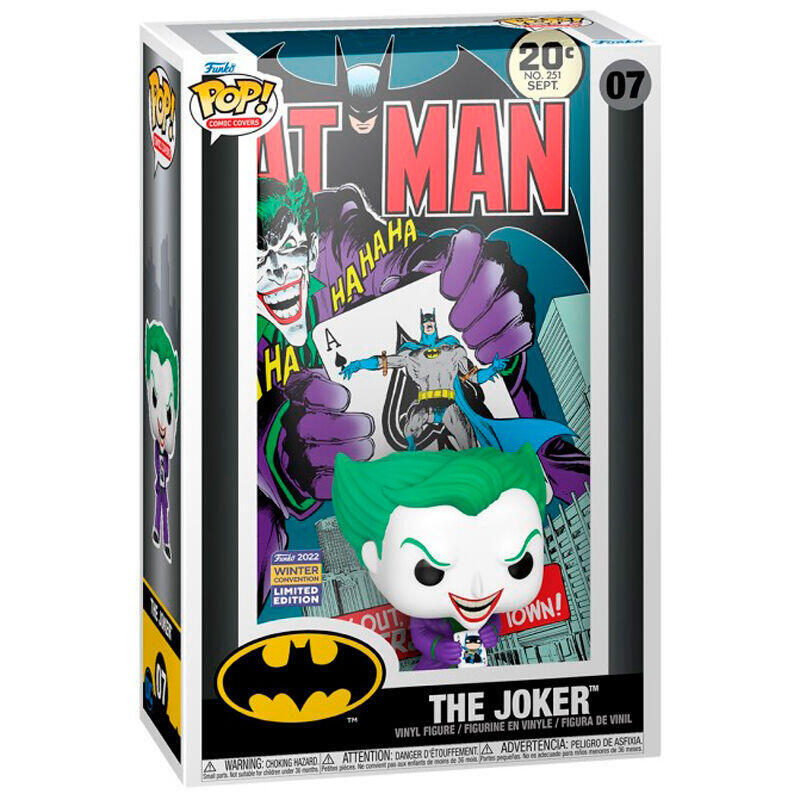 Figura pop comic cover batman the joker exclusive