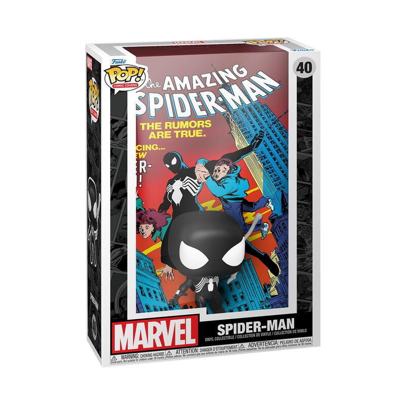 Figura pop comic cover marvel amazing spiderman
