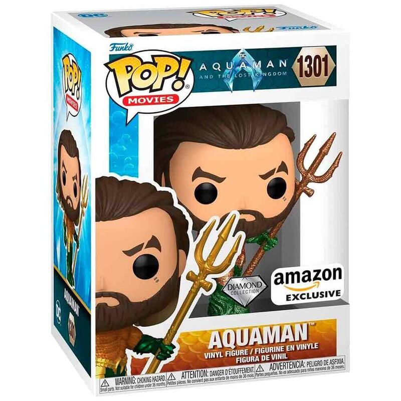 Figura pop dc comics aquaman and the lost kingdom – aquaman exclusive