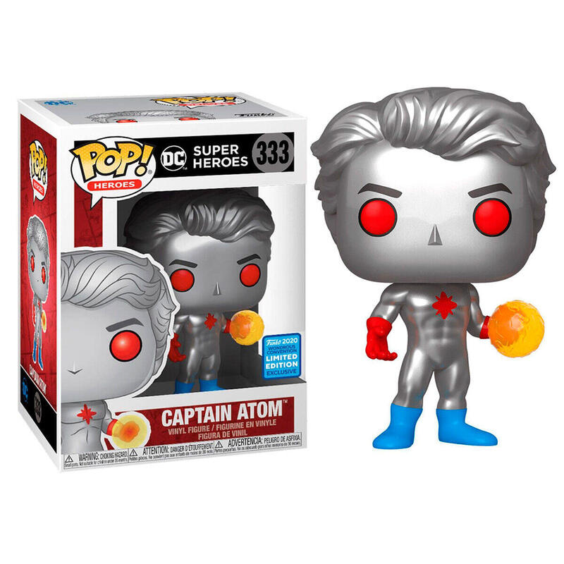 Figura pop dc comics captain atom exclusive