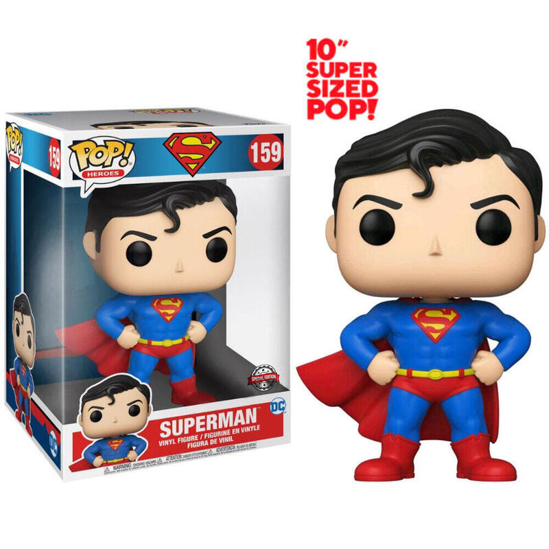 Figura pop dc comics superman exclusive 25cm