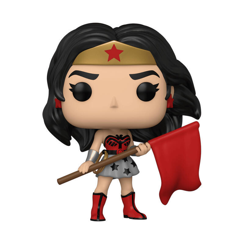 Figura pop dc comics wonder woman 80th wonder woman superman red son
