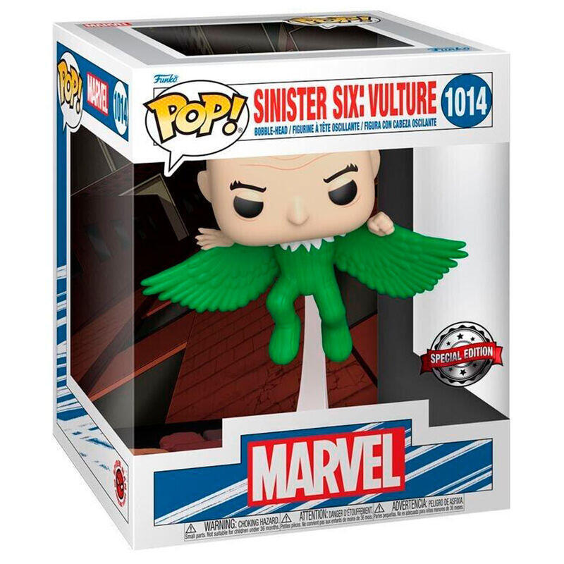 Figura pop deluxe marvel sinister six vulture exclusive