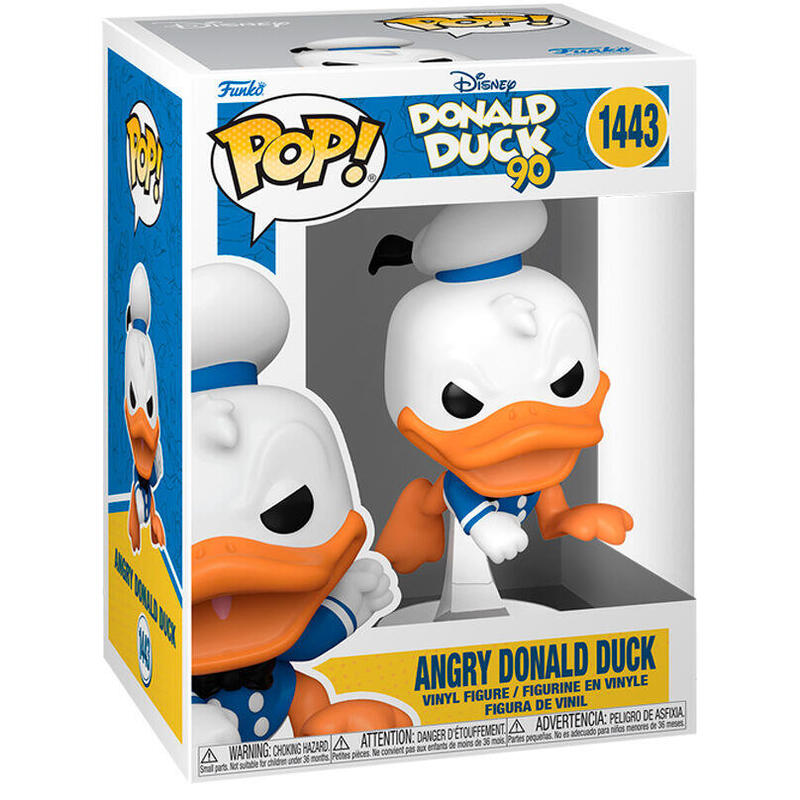 Figura pop disney 90th anniversary angry donald duck