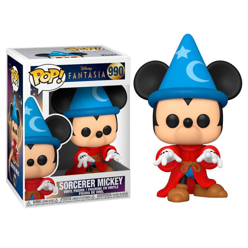 Figura pop disney fantasia 80th sorcerer mickey