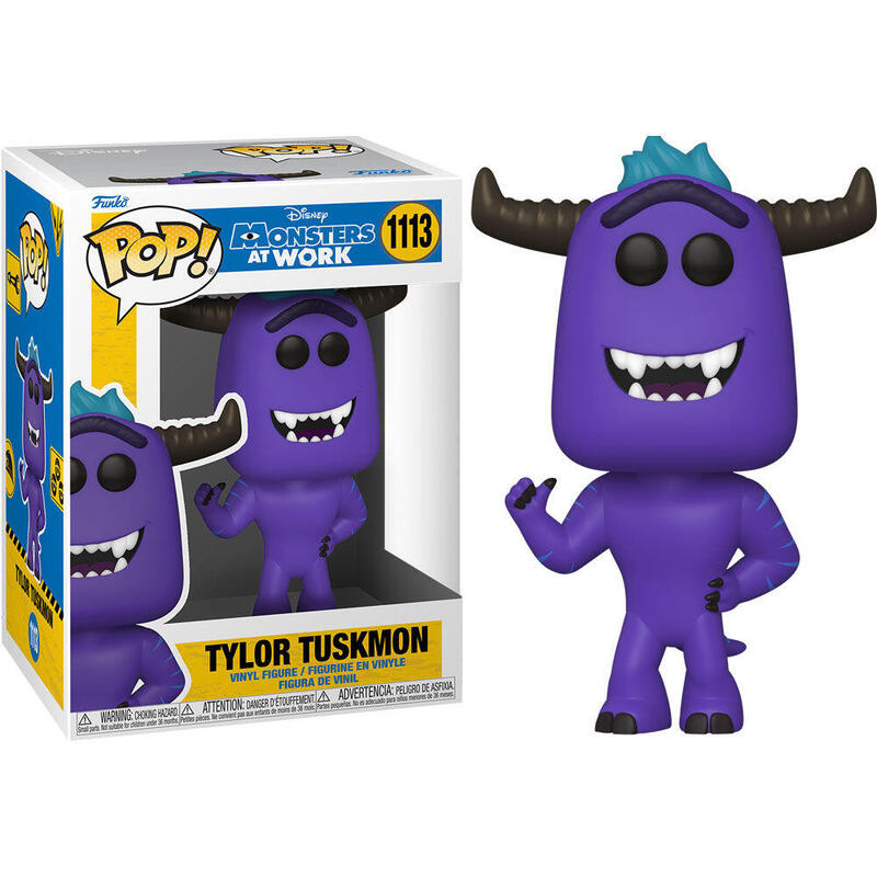 Figura pop disney monsters at work tylor tuskmon
