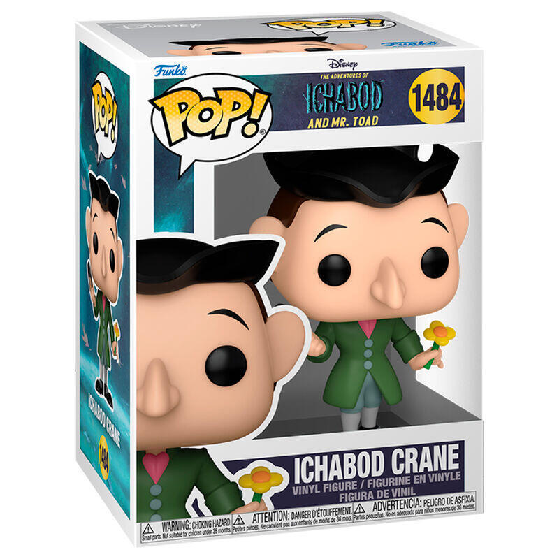 Figura pop disney the adventure of ichabod and mr. toad ichabod crane