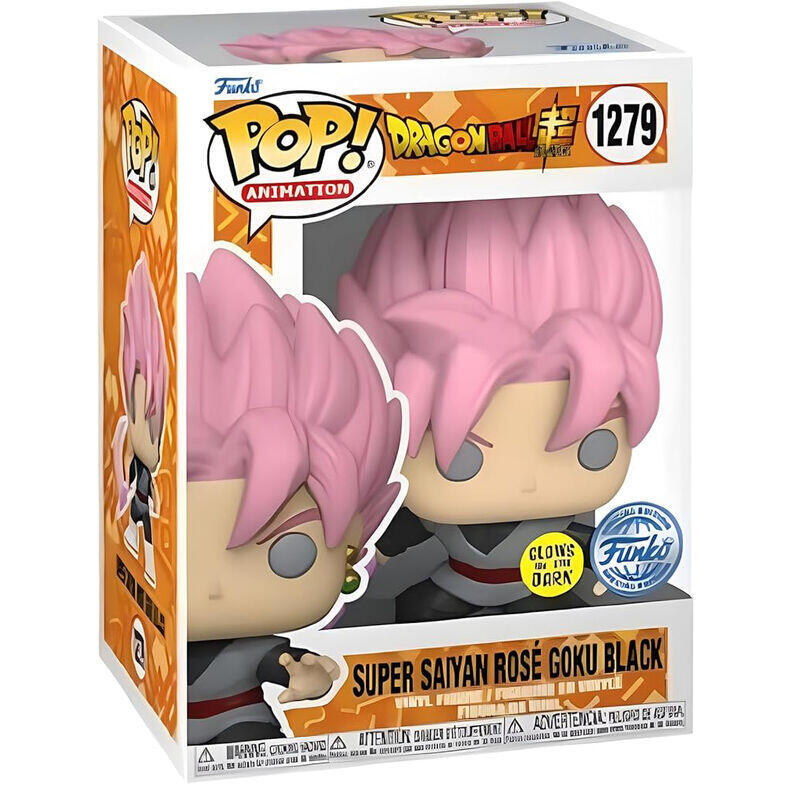 Figura pop dragon ball super – super saiyan rose goku black exclusive