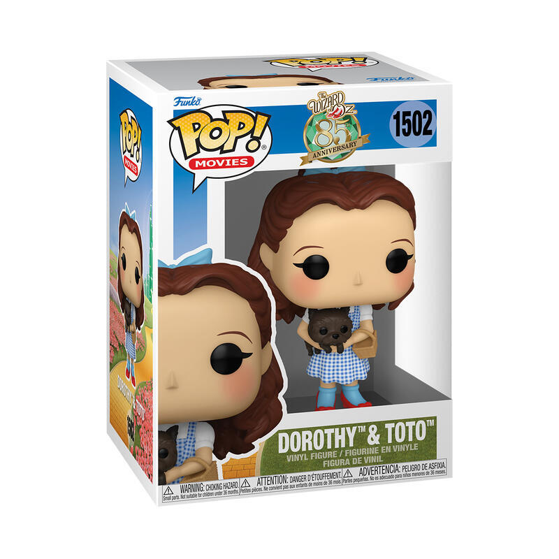 Figura pop el mago de oz dorothy & toto