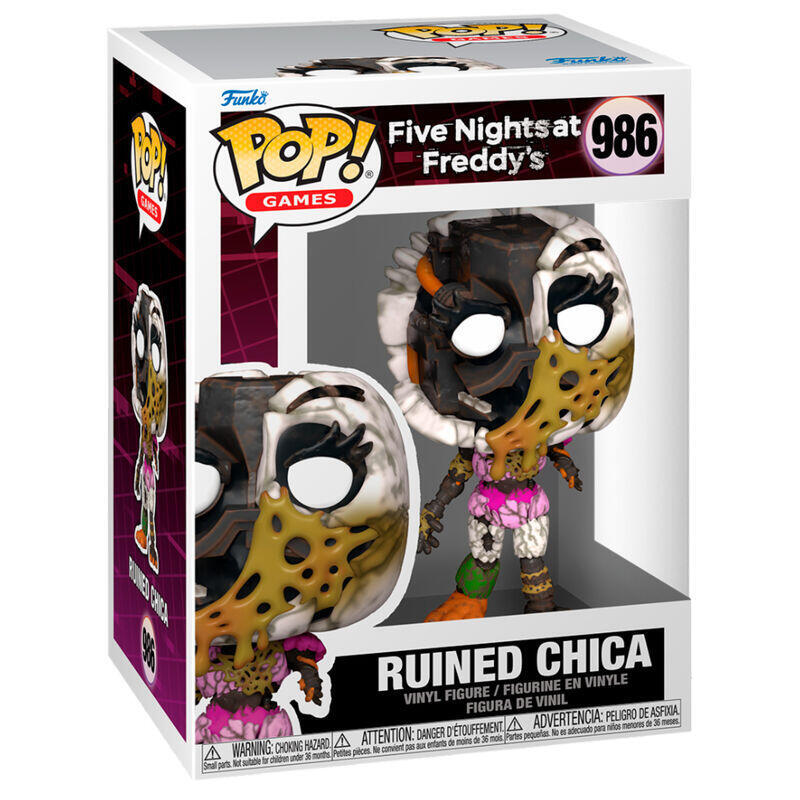 Figura pop five nights at freddys ruined chica