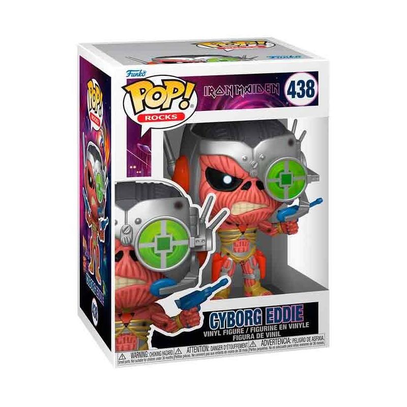 Figura pop! iron maiden – cyborg eddie