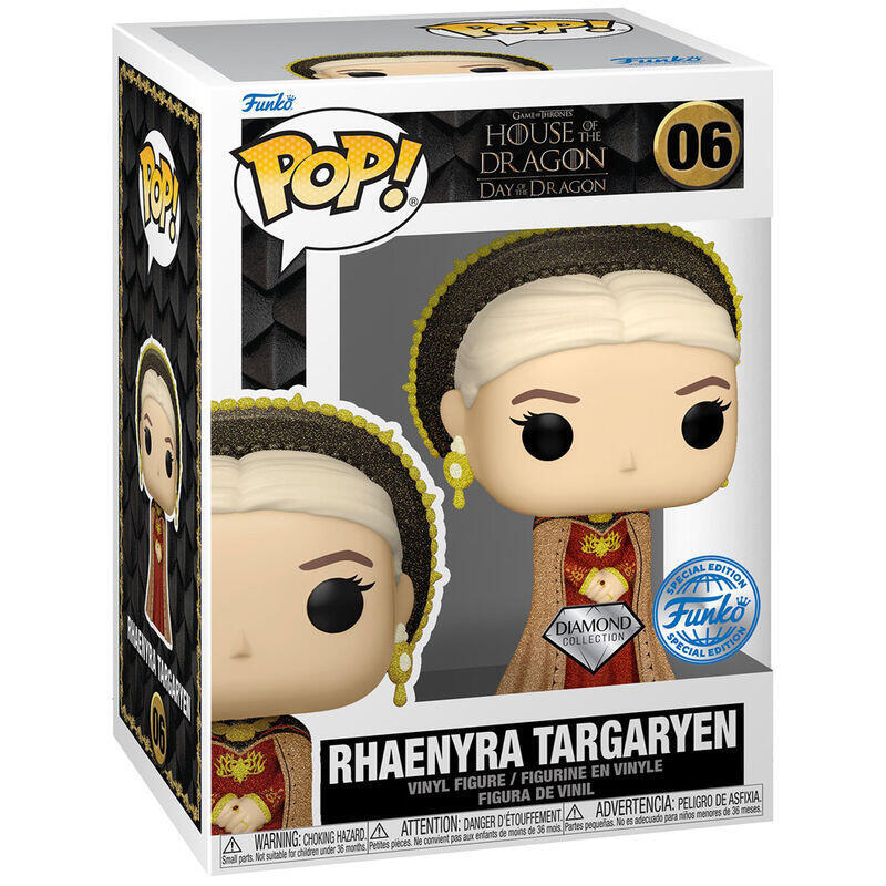 Figura pop juego de tronos la casa del dragon rhaenyra targaryen exclusive