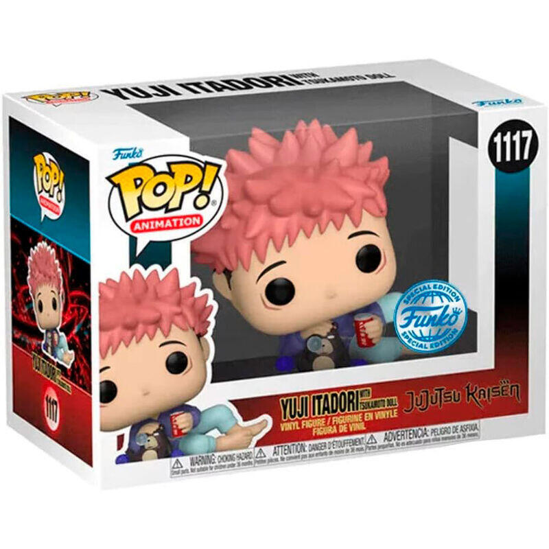 Figura pop jujutsu kaisen yuji itadori exclusive