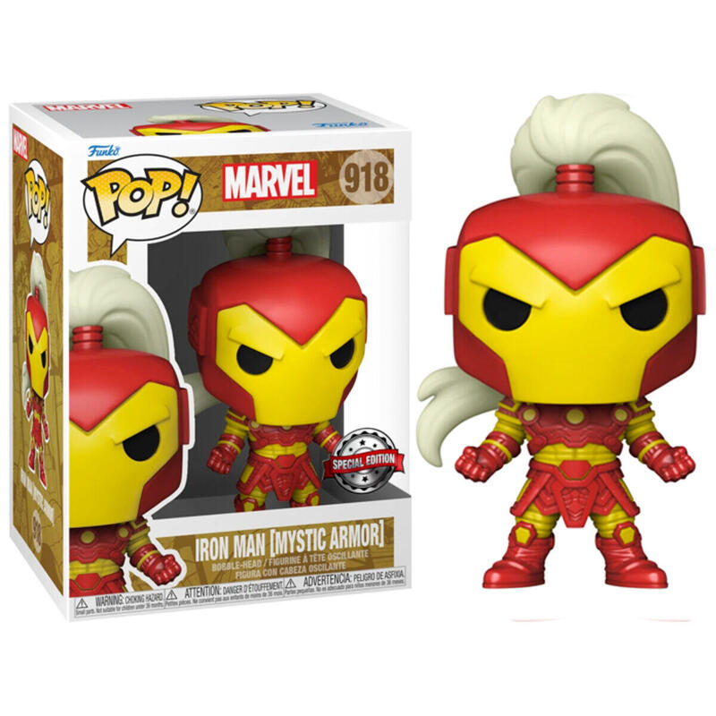 Figura pop marvel iron man mystic armor  exclusive