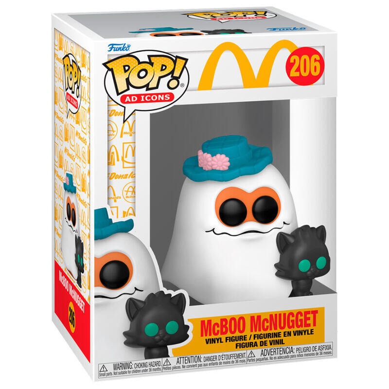 Figura pop mcdonalds nugget buddies ghost