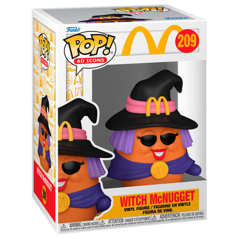 Figura pop mcdonalds nugget buddies witch