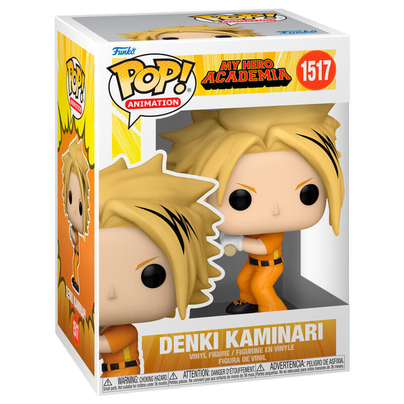 Figura pop my hero academia denki kaminari