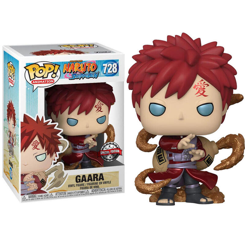 Figura pop naruto gaara metallic exclusive