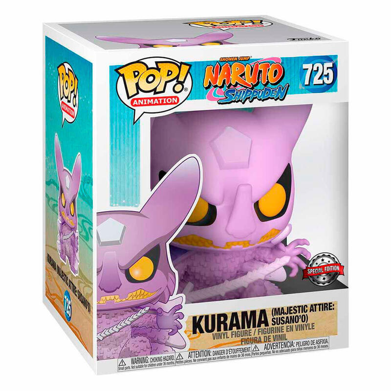 Figura pop naruto shippuden kurama exclusive
