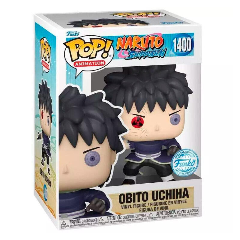 Figura pop naruto shippuden obito uchiha exclusive