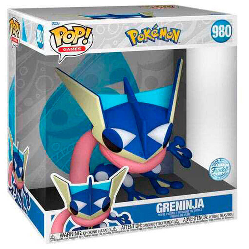 Figura pop pokemon greninja exclusive 25cm