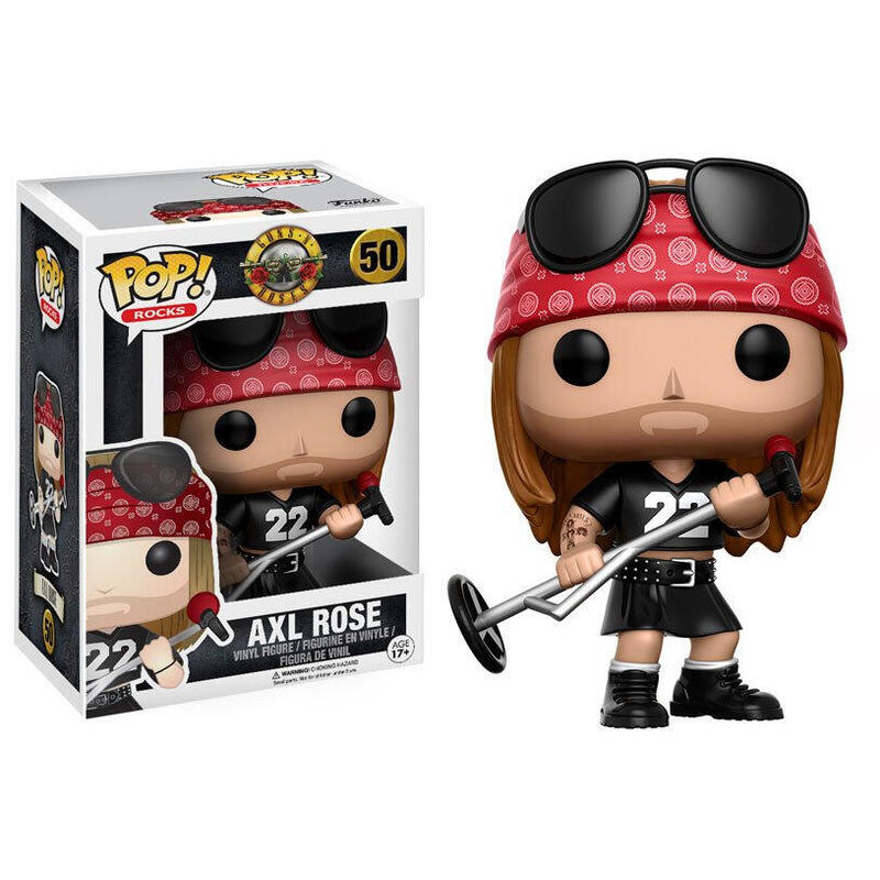 Figura pop rocks guns roses axl rose