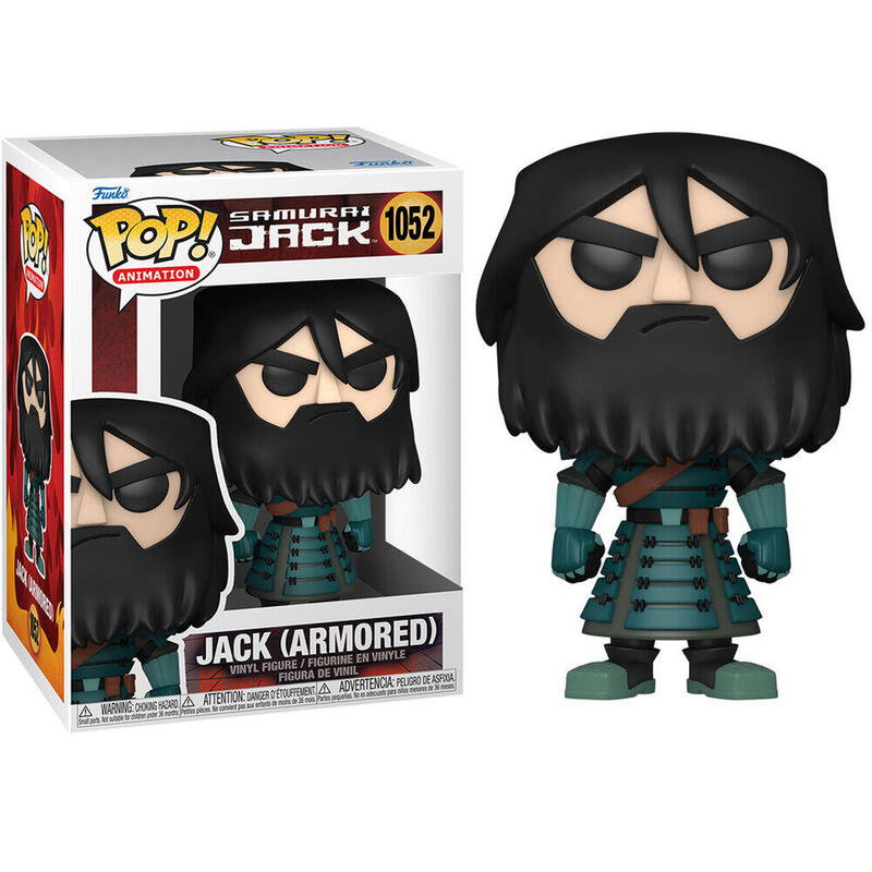 Figura pop samurai jack armored jack