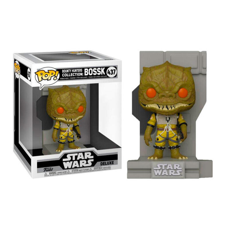 Figura pop star wars bounty hunter bossk exclusive