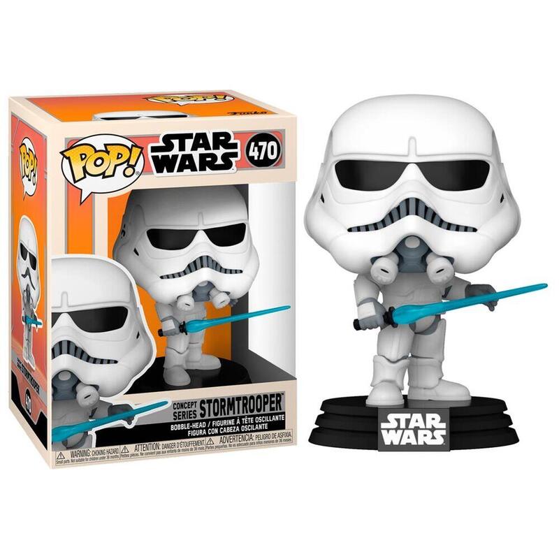 Figura pop star wars concept series stormtrooper