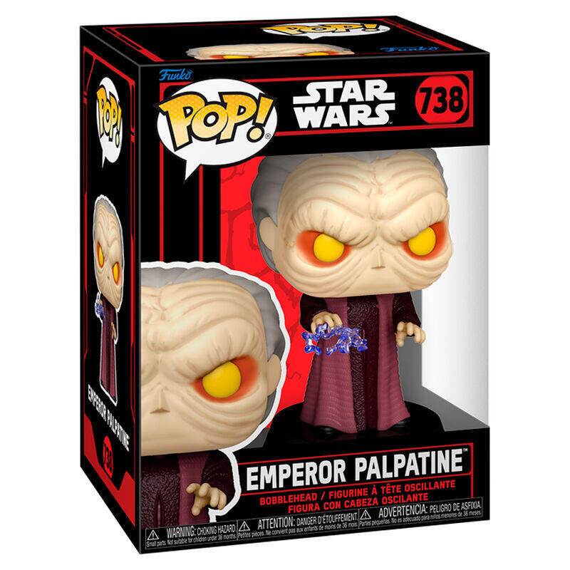 Figura pop star wars emperor palpatine